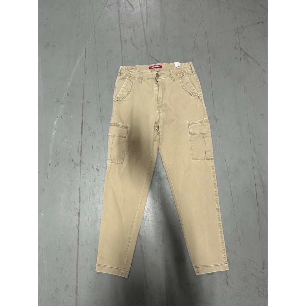 Unionbay Womens Khaki Tan Cargo Pants Utility Multi Pocket Trousers Size 3